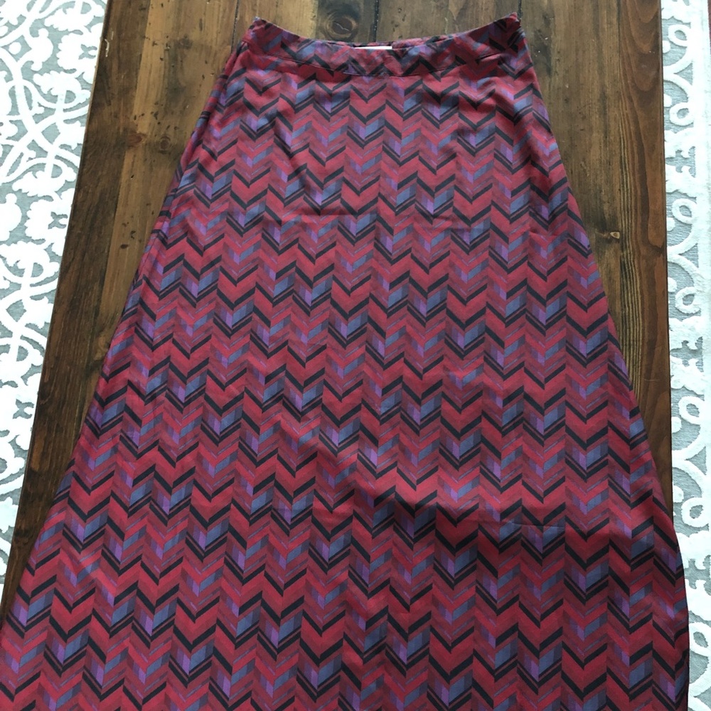 Geometric Boho Maxi Skirt